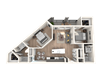 Elliston23 Apartments B3 Floorplan Elliston23 Apartments B3 Floorplan
